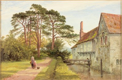 Igtham Moat, Kent, c.1868 da Benjamin Williams Leader